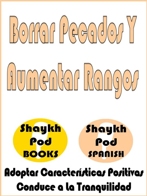 Title details for Borrar Pecados Y Aumentar Rangos by ShaykhPod Spanish - Available